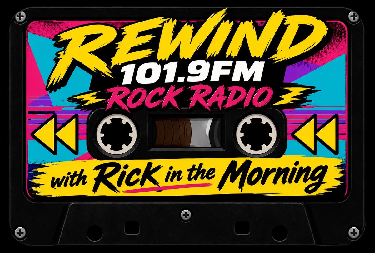 Rewind 101.9 FM Rock Radio with Rick in the Morning